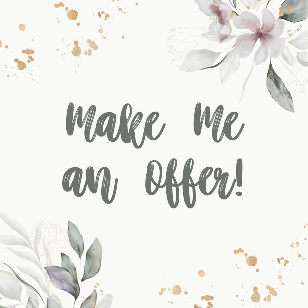 I love reasonable offers❤️